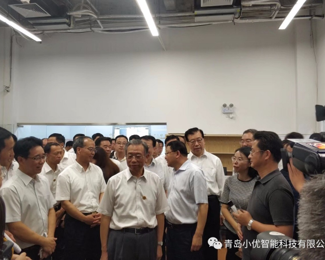 山東省委書記、省長、青島市委書記一行蒞臨我司視察指導(dǎo)工作